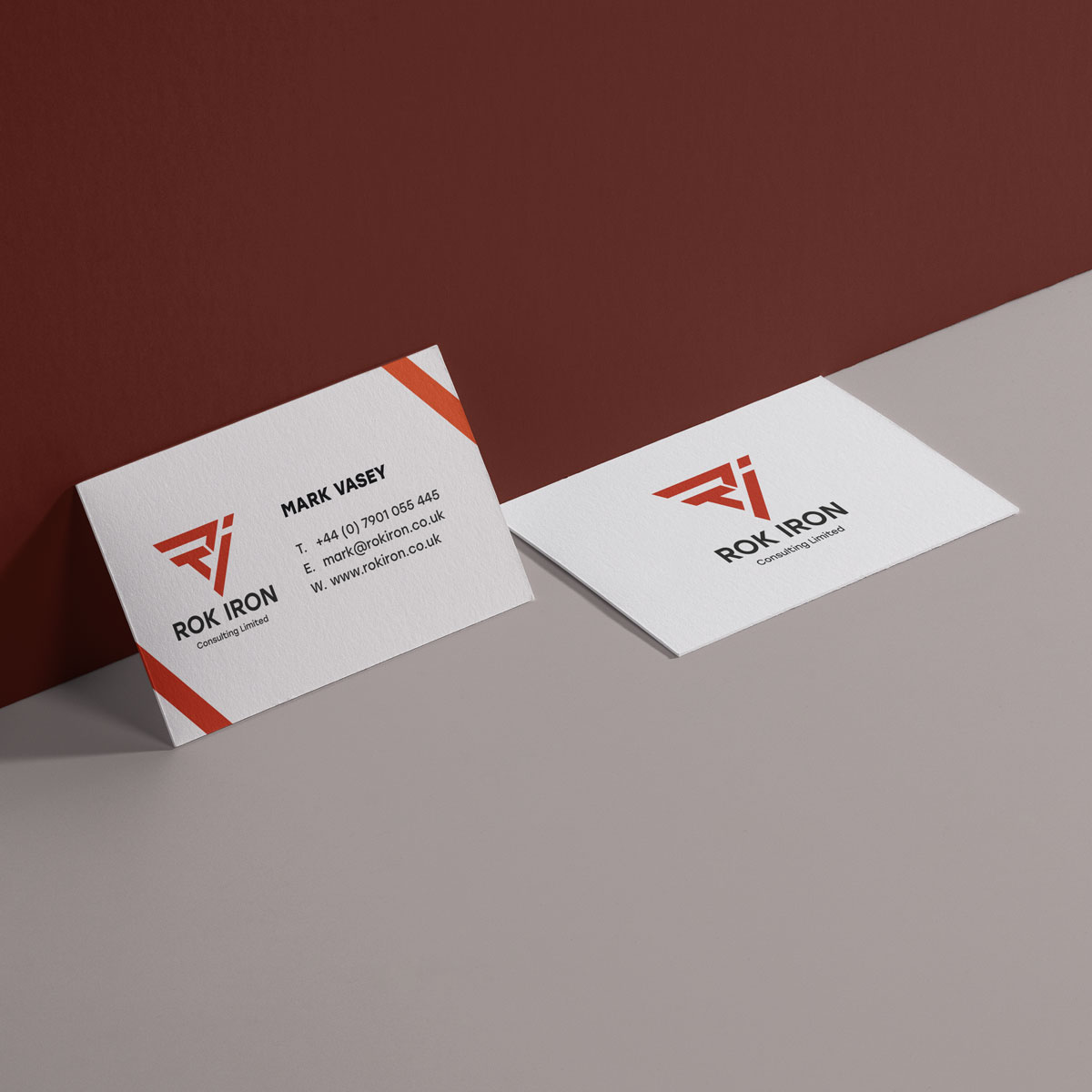 Business card mock up.